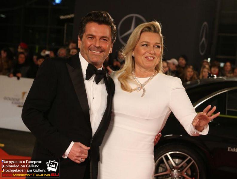27.02.2015 Thomas Anders and Claudia Goldene Kamera-Hamburg