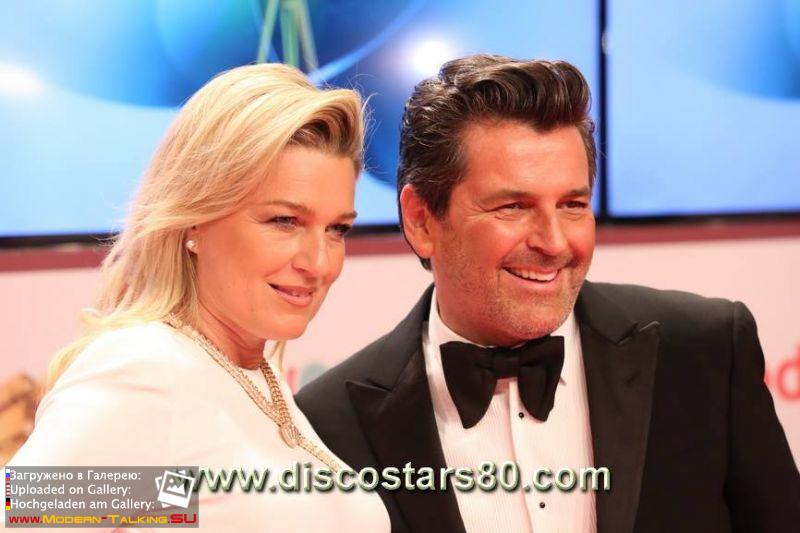 27.02.2015 Thomas Anders and Claudia Goldene Kamera-Hamburg