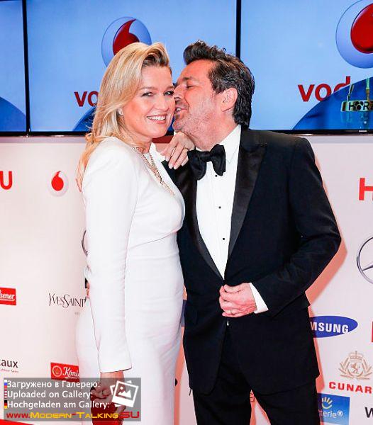 27.02.2015 Thomas Anders and Claudia Goldene Kamera-Hamburg