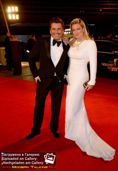 27.02.2015 Thomas Anders and Claudia Goldene Kamera-Hamburg