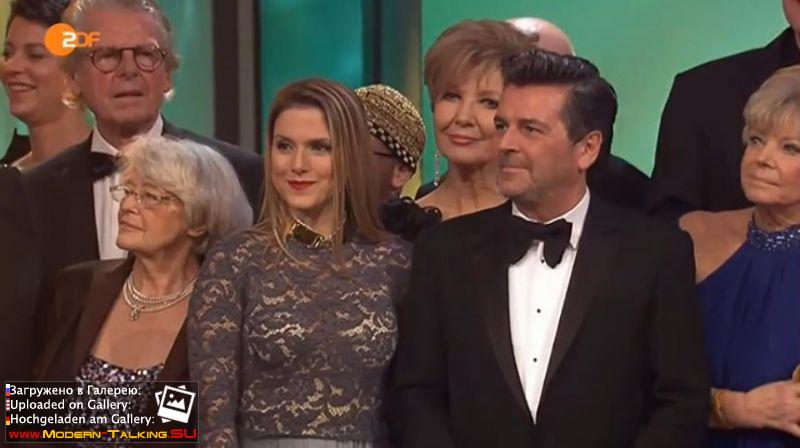 27.02.2015 Thomas Anders and Claudia Goldene Kamera-Hamburg