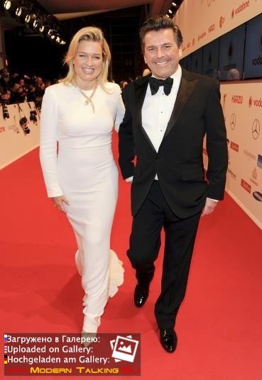 27.02.2015 Thomas Anders and Claudia Goldene Kamera-Hamburg