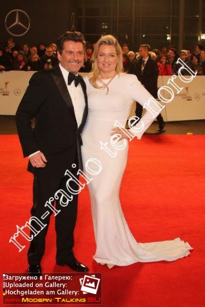 27.02.2015 Thomas Anders and Claudia Goldene Kamera-Hamburg