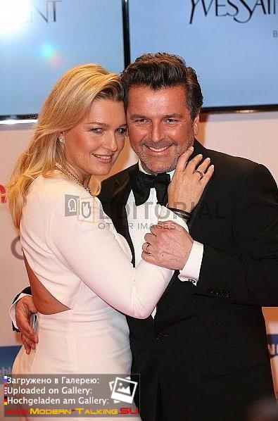 27.02.2015 Thomas Anders and Claudia Goldene Kamera-Hamburg