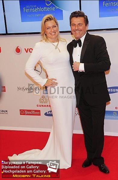 27.02.2015 Thomas Anders and Claudia Goldene Kamera-Hamburg