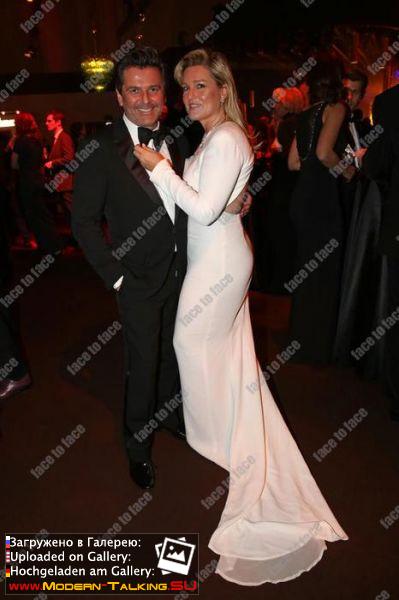 27.02.2015 Thomas Anders and Claudia Goldene Kamera-Hamburg