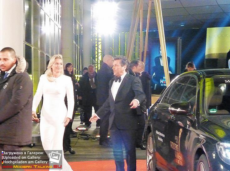 27.02.2015 Thomas Anders and Claudia Goldene Kamera-Hamburg