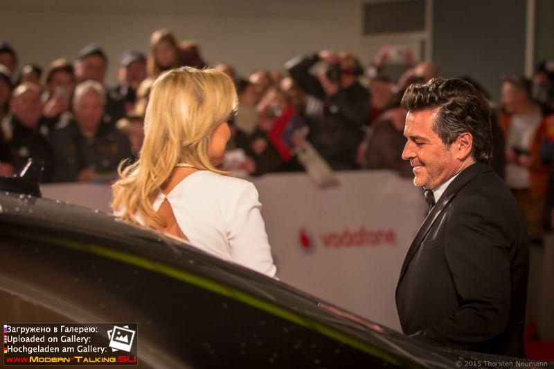 27.02.2015 Thomas Anders and Claudia Goldene Kamera-Hamburg