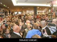 28.04.2016 Открытие магазина 'The Store' в Ольденбурге