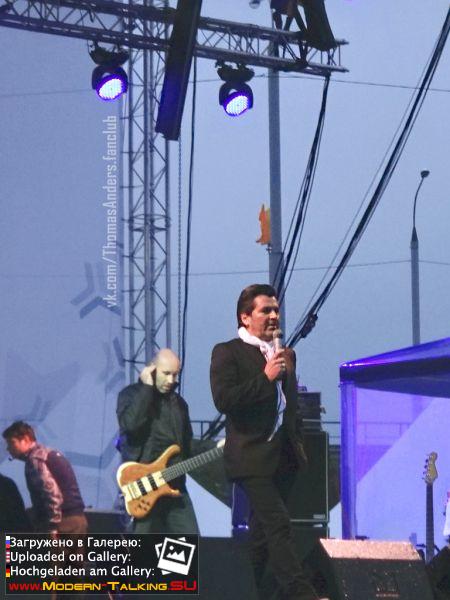 31.08.2013 Калуга. Томас Андерс на Дне Города