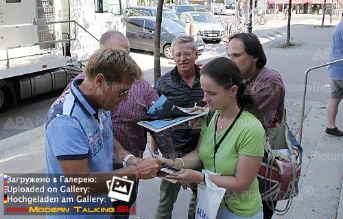 Dieter Bohlen c поклонниками