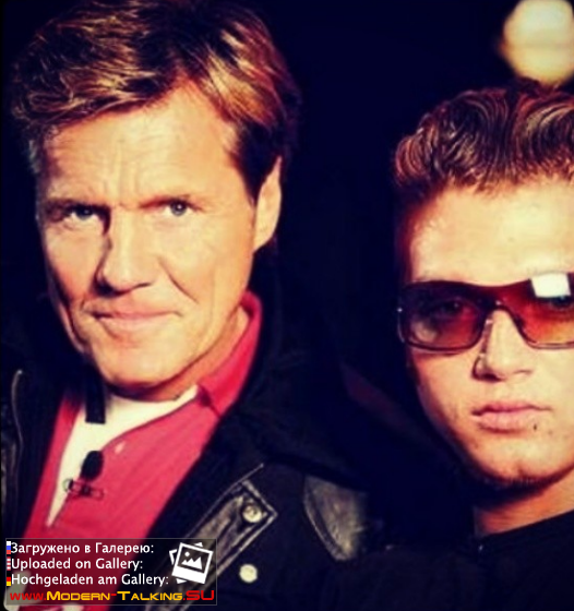 Dieter Bohlen c поклонниками