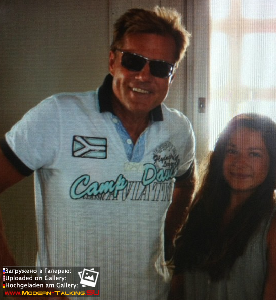 Dieter Bohlen c поклонниками