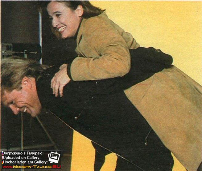 Dieter Bohlen c поклонниками