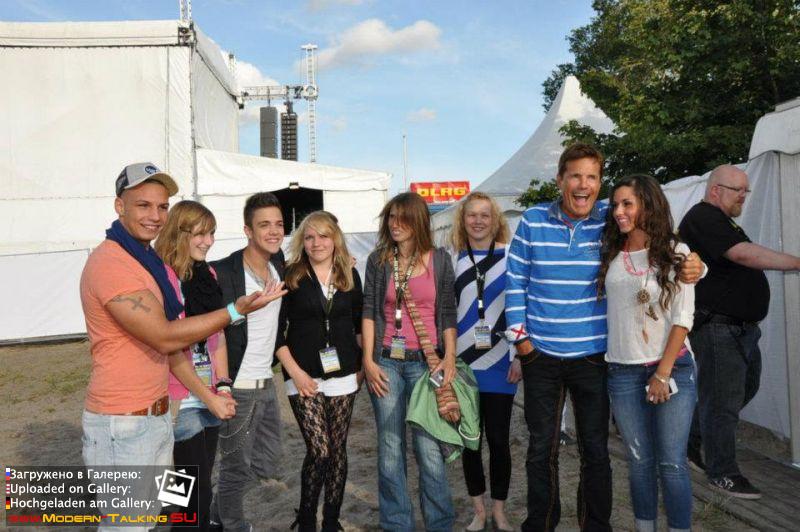 Dieter Bohlen c поклонниками