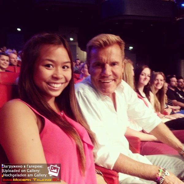 Dieter Bohlen c поклонниками