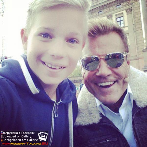 Dieter Bohlen c поклонниками