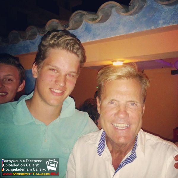Dieter Bohlen c поклонниками