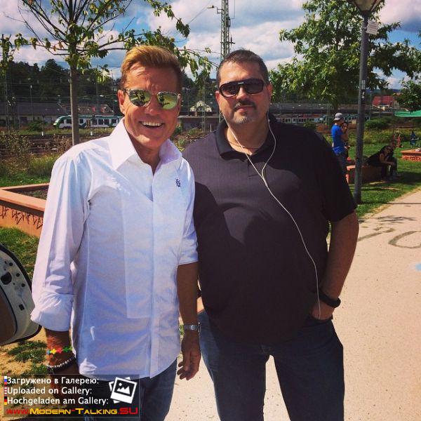 Dieter Bohlen c поклонниками