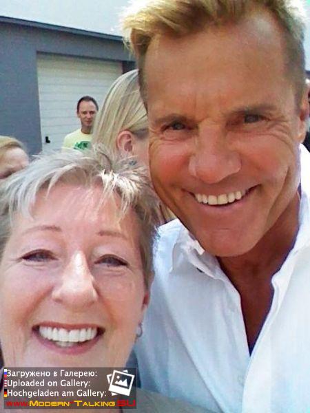 Dieter Bohlen c поклонниками