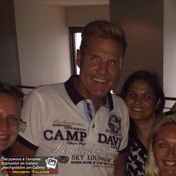 Dieter Bohlen c поклонниками