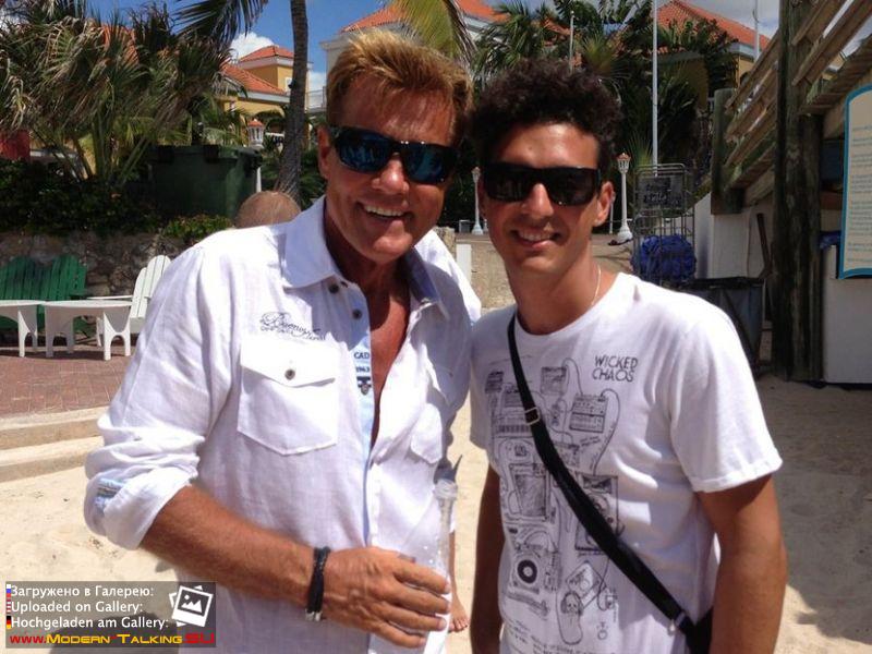 Dieter Bohlen c поклонниками