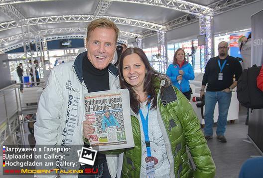 Dieter Bohlen c поклонниками