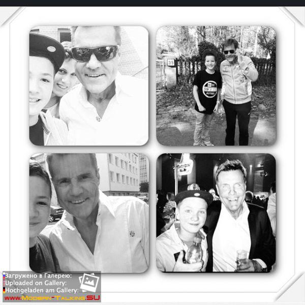 Dieter Bohlen c поклонниками