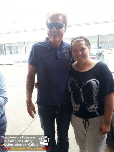 Dieter Bohlen c поклонниками