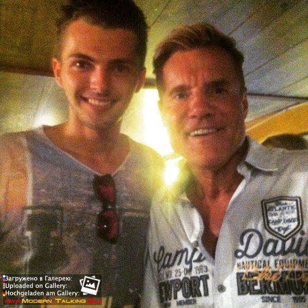 Dieter Bohlen c поклонниками