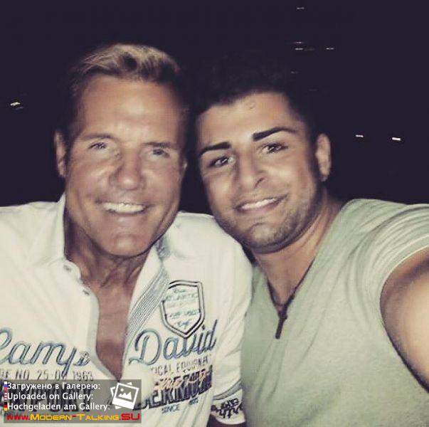 Dieter Bohlen c поклонниками