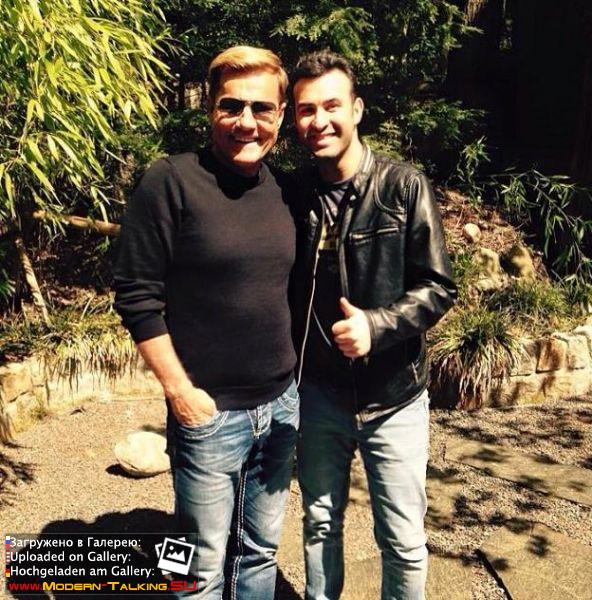 Dieter Bohlen c поклонниками