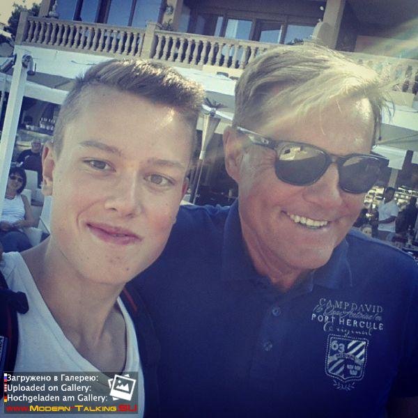 Dieter Bohlen c поклонниками