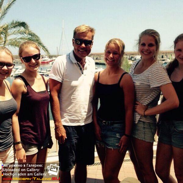 Dieter Bohlen c поклонниками