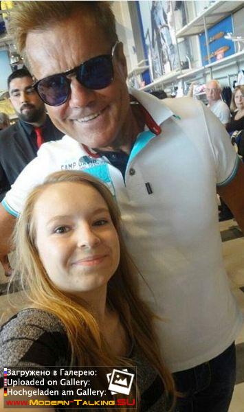 Dieter Bohlen c поклонниками