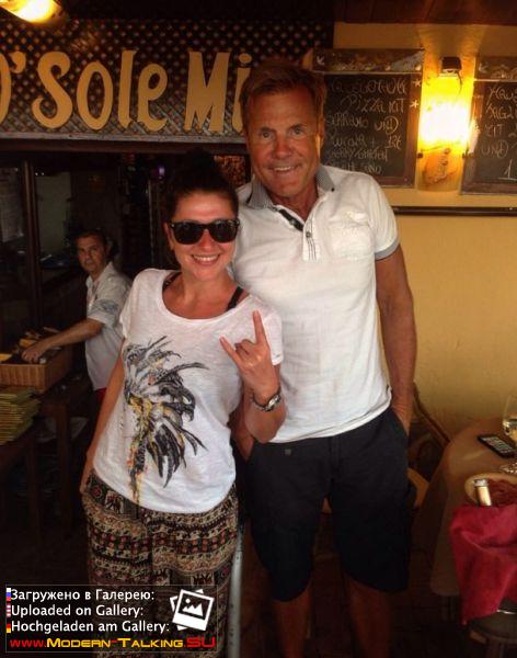 Dieter Bohlen c поклонниками