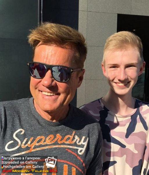 Dieter Bohlen c поклонниками