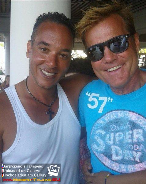 Dieter Bohlen c поклонниками