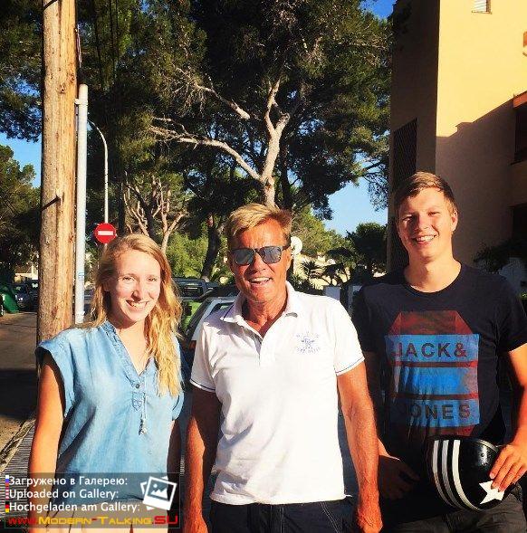 Dieter Bohlen c поклонниками