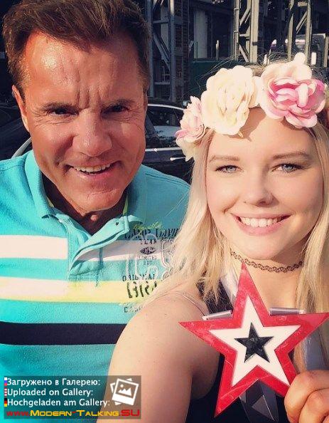 Dieter Bohlen c поклонниками