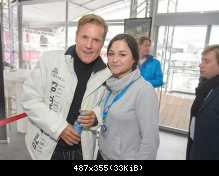 Dieter Bohlen c поклонниками