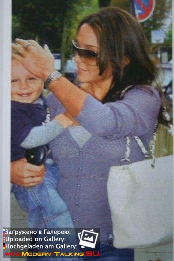 Дитер Болен с детьми в семье