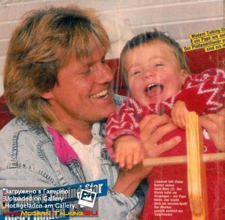 Дитер Болен с детьми в семье