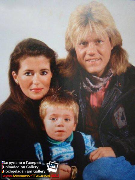 Дитер Болен с детьми в семье