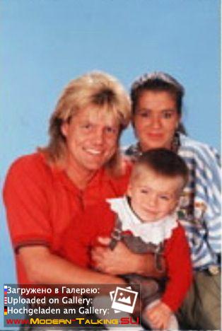 Дитер Болен с детьми в семье