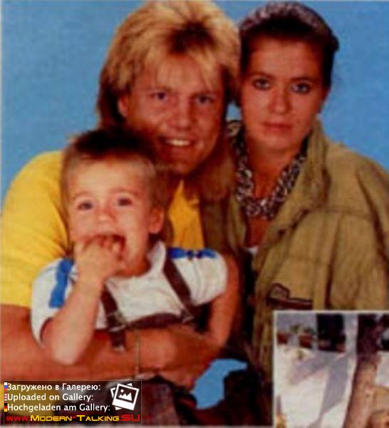 Дитер Болен с детьми в семье