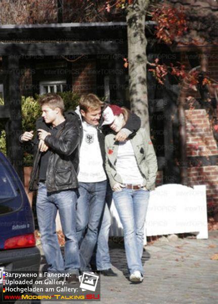 Дитер Болен с детьми в семье