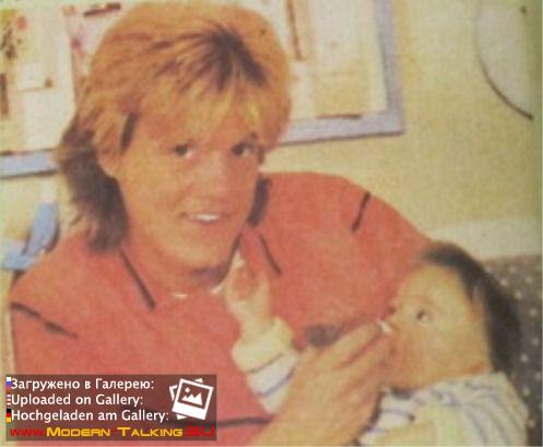 Дитер Болен с детьми в семье