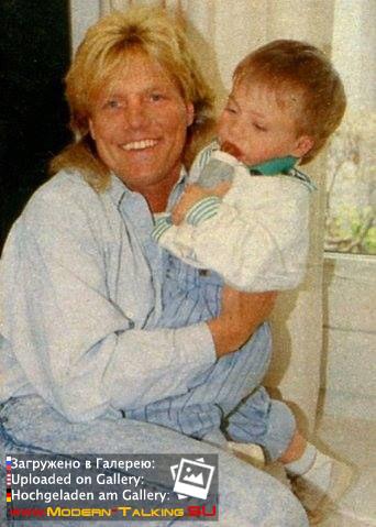 Дитер Болен с детьми в семье