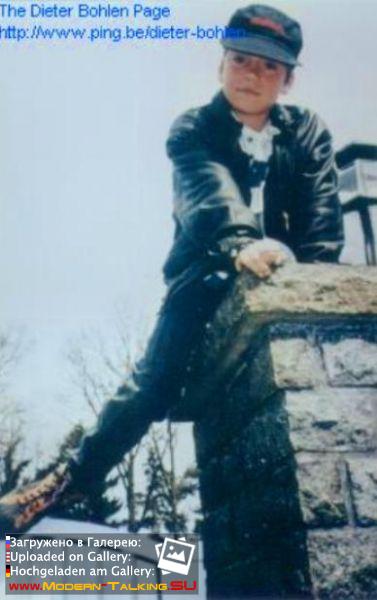 Дитер Болен с детьми в семье